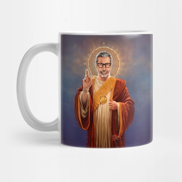 Saint Jeff of Goldblum by vincentcarrozza